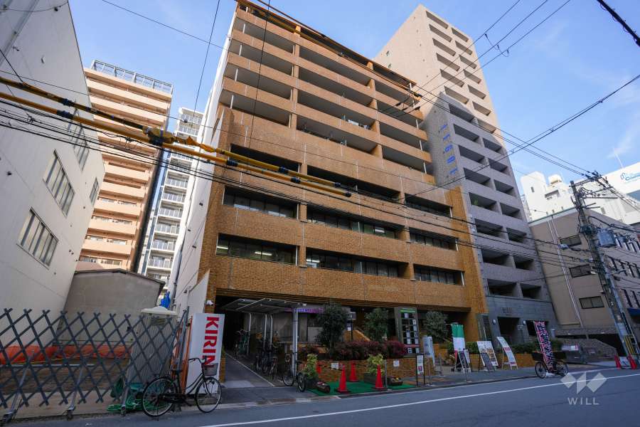 ダイアパレス順慶町の外観（南西側から）