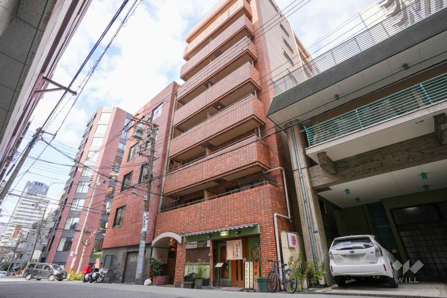 ニューライフ大手前の外観（南東側から）