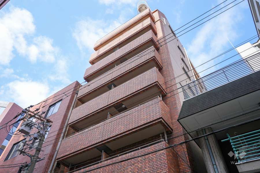 ニューライフ大手前の外観（南東側から）