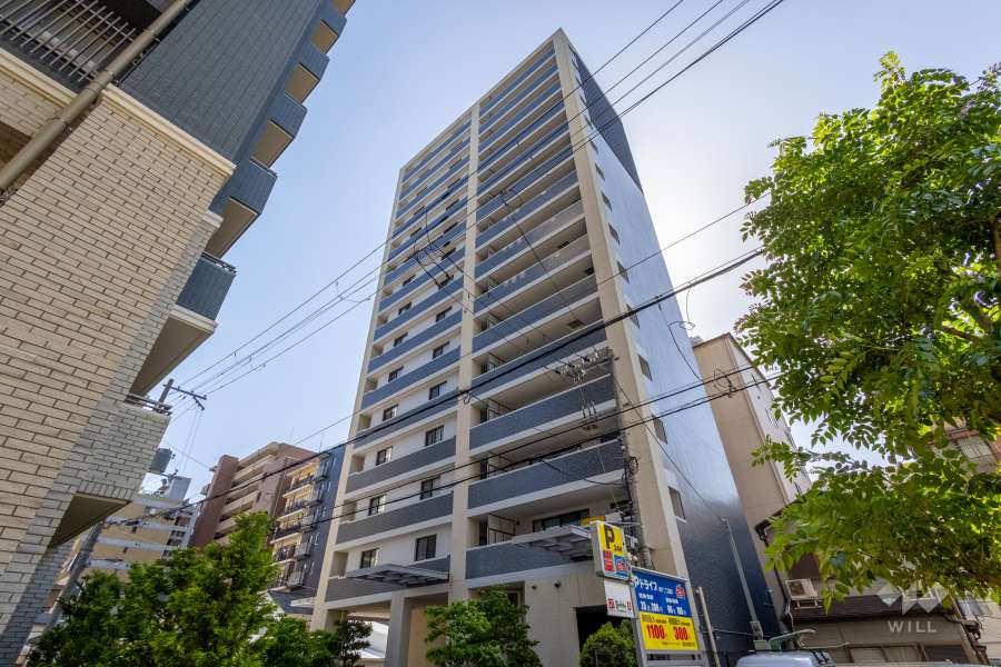 ネバーランド上町台の外観（北東側から）