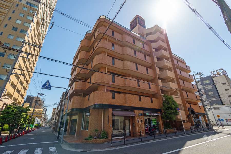 ノバカネイチ上町台の外観（北東側から）