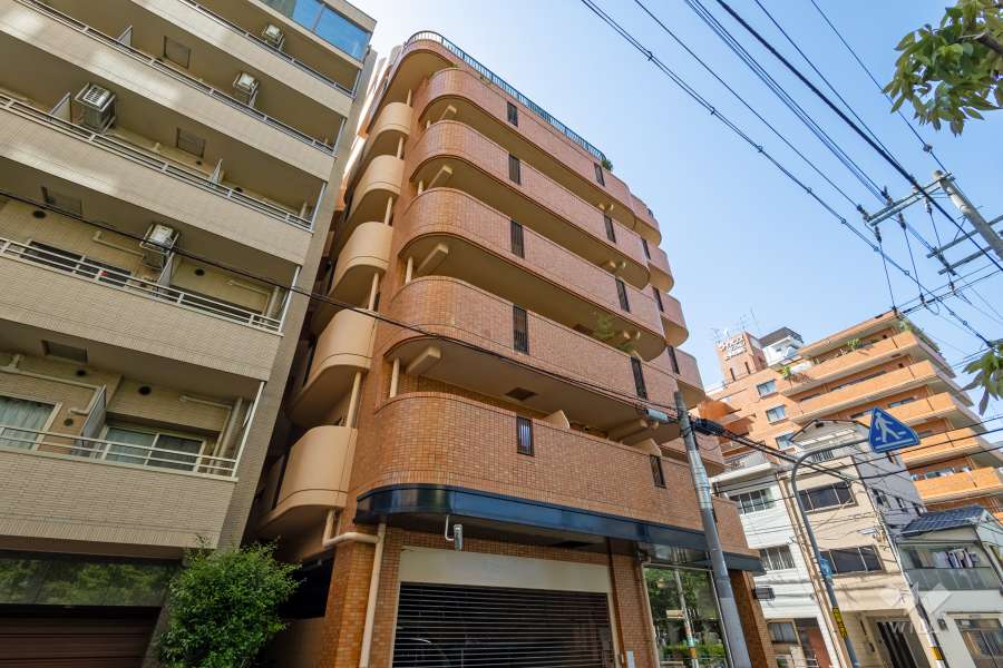 ノバカネイチ上町台の外観（南東側から）