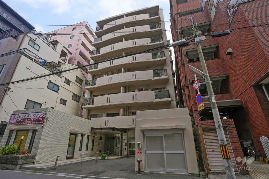 ハイマート長堀橋の外観（南西側から）