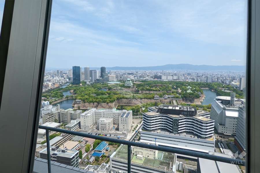 スカイコリドールからの眺め