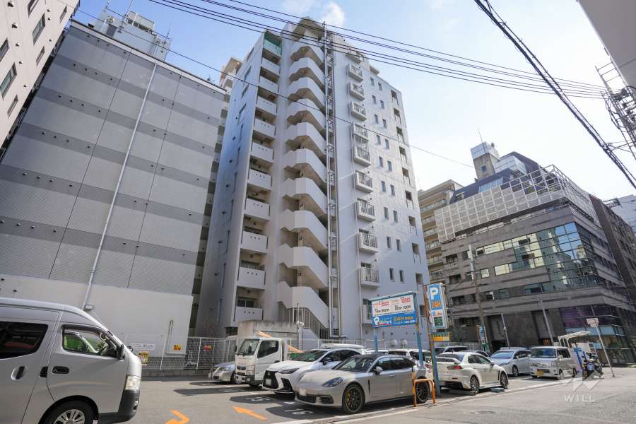 ブライトウォール大手前の外観（北西側から）