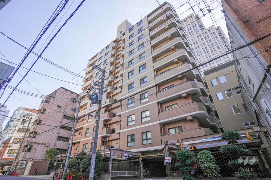 メロディーハイム内本町の外観（北西側から）