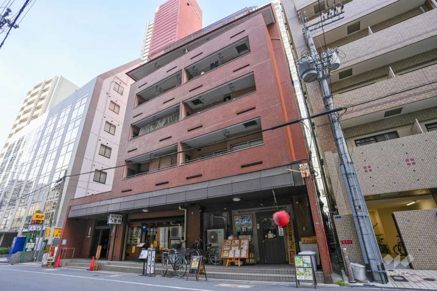 ユニ高麗橋の外観（南東側から）　