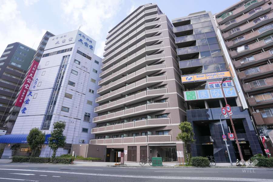 ユニ末吉橋の外観（南東側から）