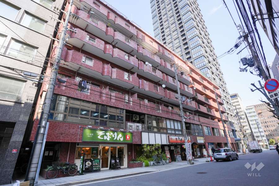 ライオンズマンション大手前第3の外観（南西側から）