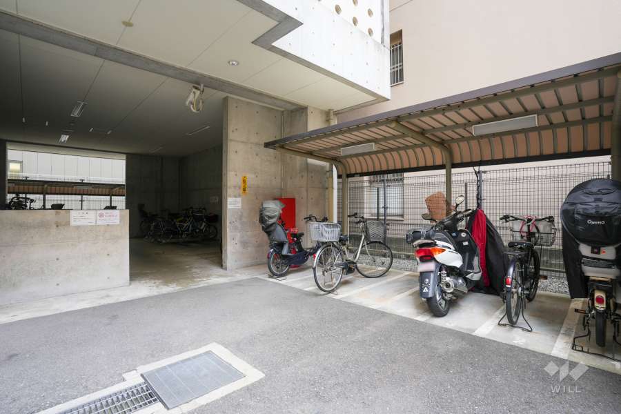 駐輪場・バイク置場（屋根付き）