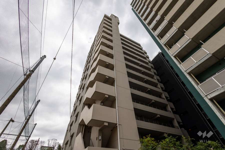 ルイシャトレ高津の外観（北西側から）