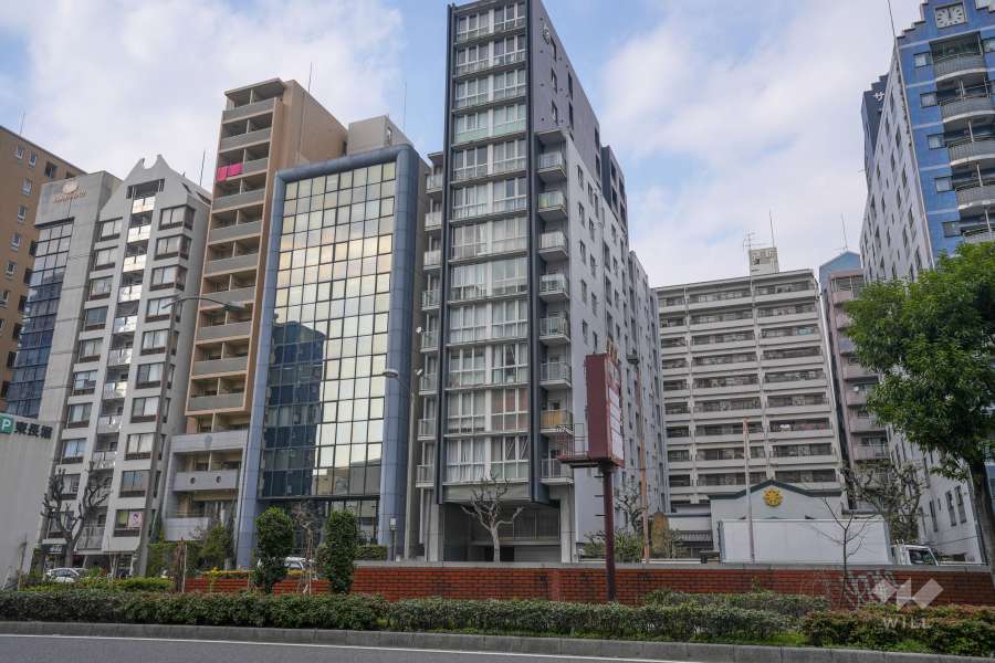 ルネ南船場フレックスコンフォートの外観（南東側から）