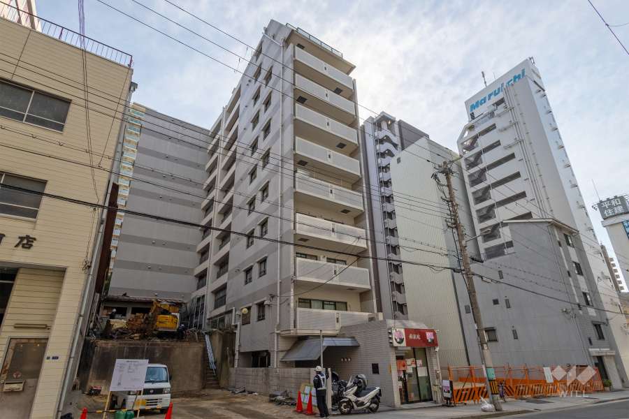 大洋ハイツ内久宝寺の外観（北東側から）