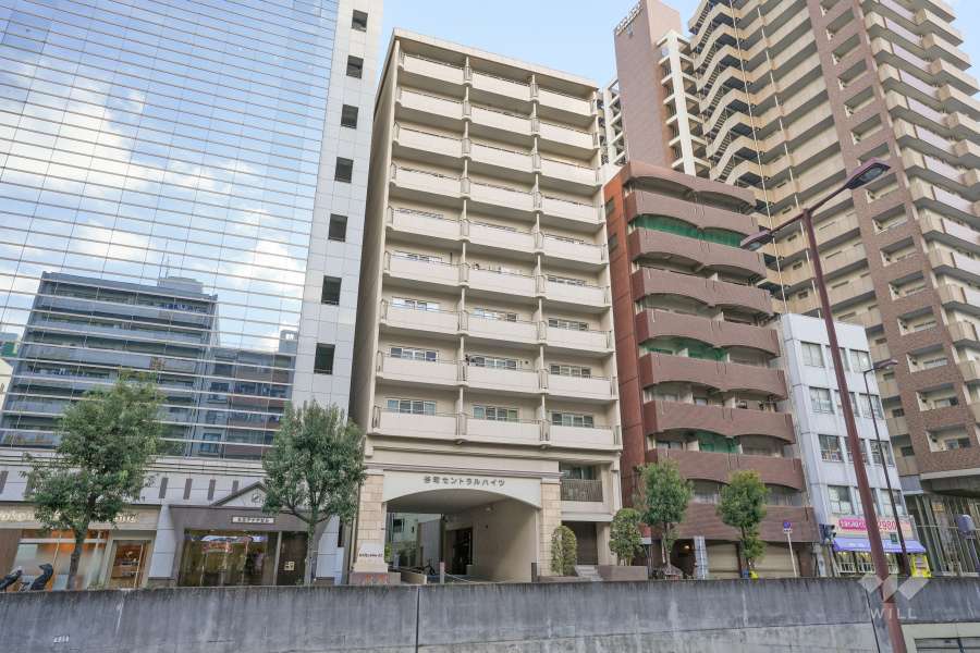 谷町セントラルハイツの外観（北西側から）
