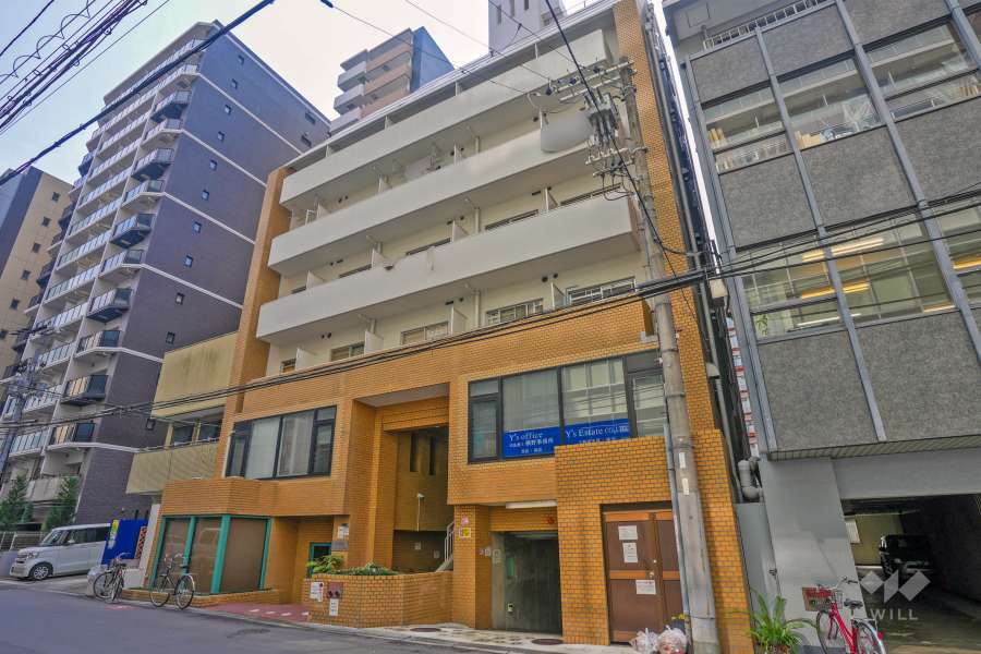 天満橋ガーデンハイツの外観（北西側から）