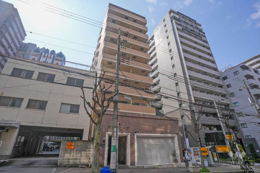 天満橋コープの外観（北東側から）