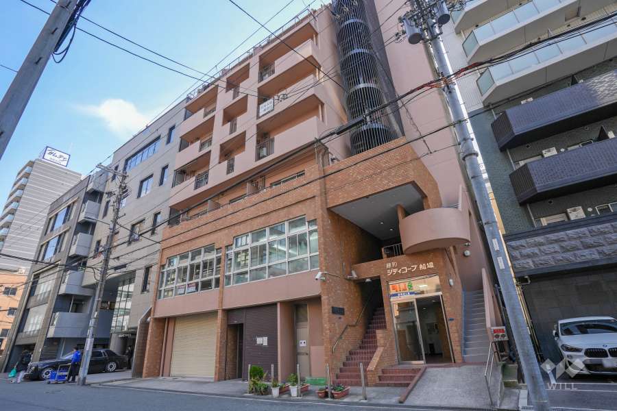 藤和シティコープ船場の外観（北西側から）