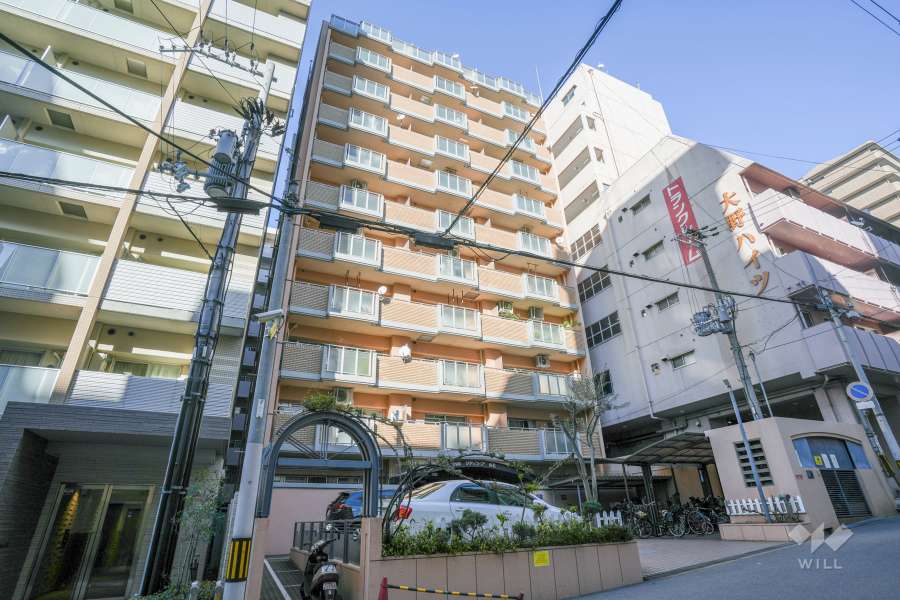 藤和シティコープ谷五の外観（南西側から）