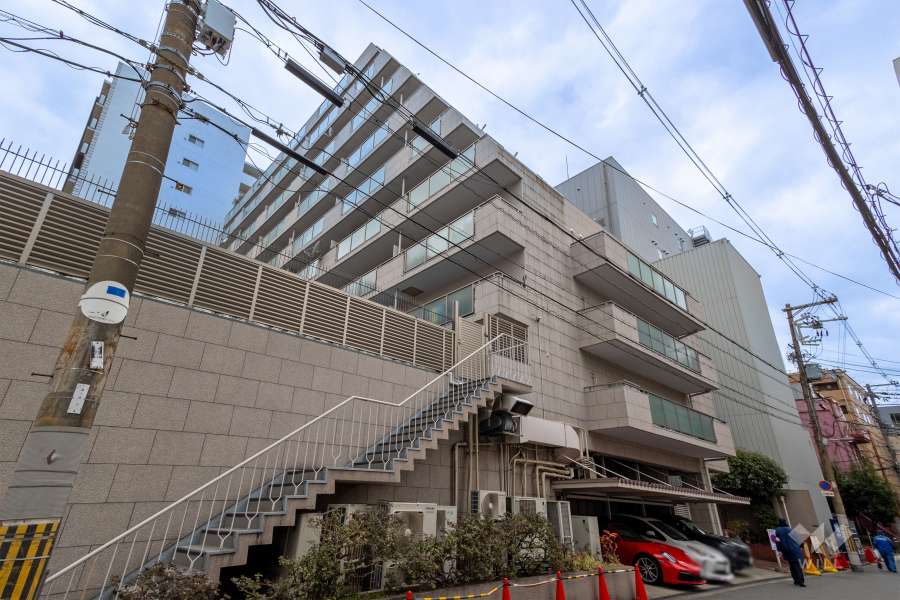 日本橋グリーンハイツの外観（南東側から）