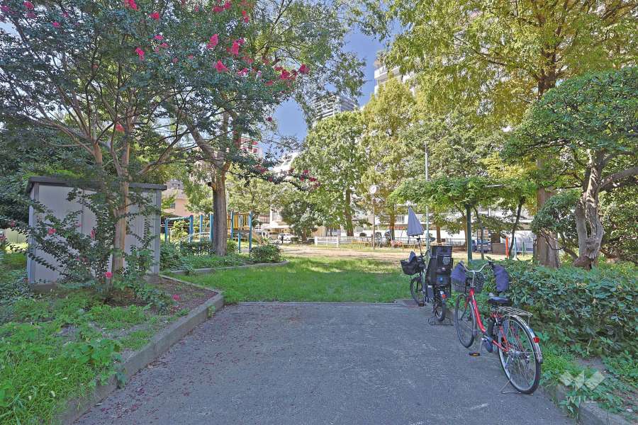 隣接した『豊崎西公園』