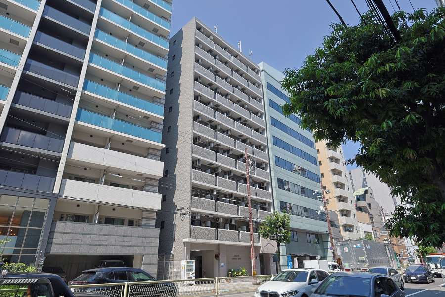 エスリード梅田西の外観（南東側から）