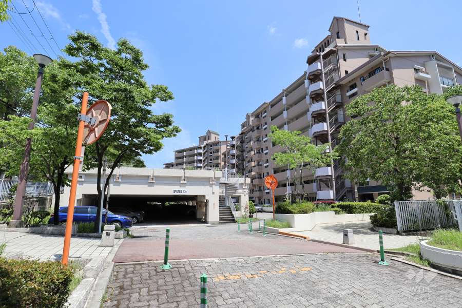 敷地内駐車場の出入口