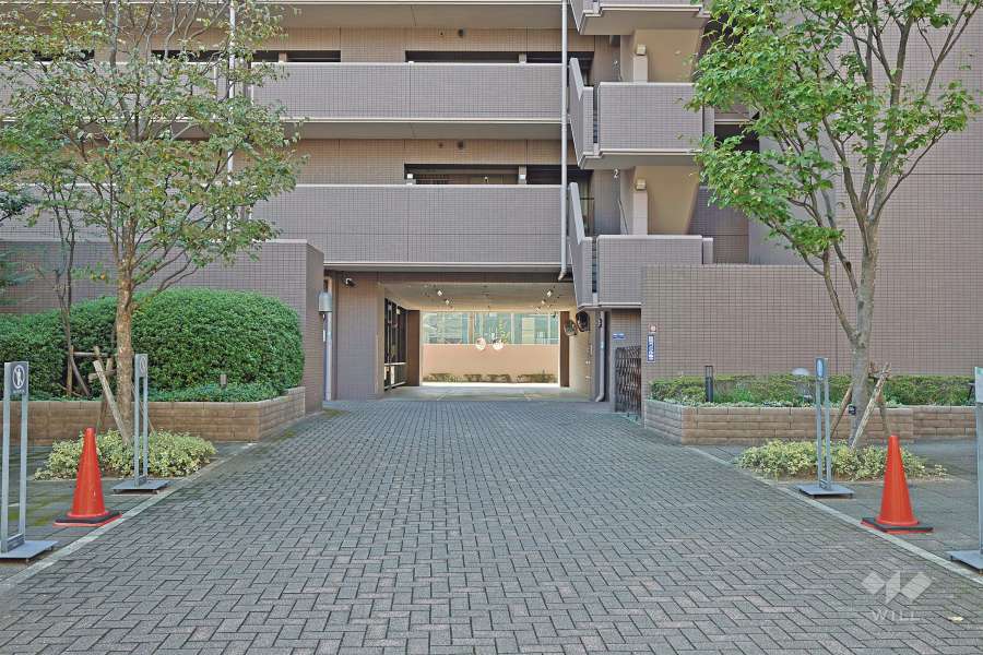 駐車場の出入り口