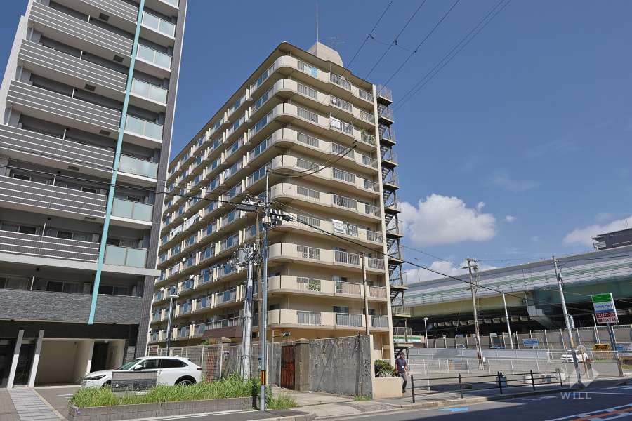 ドルミ野田の外観（南西側から）