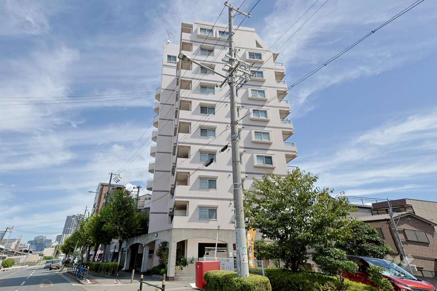 ベル・アーバニティ野田の外観（西側から）