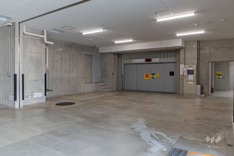 駐車場の出入り口