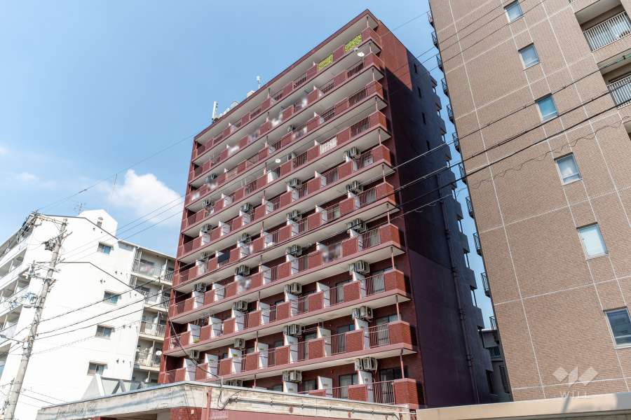 ライオンズマンション野田の外観（南西側から）