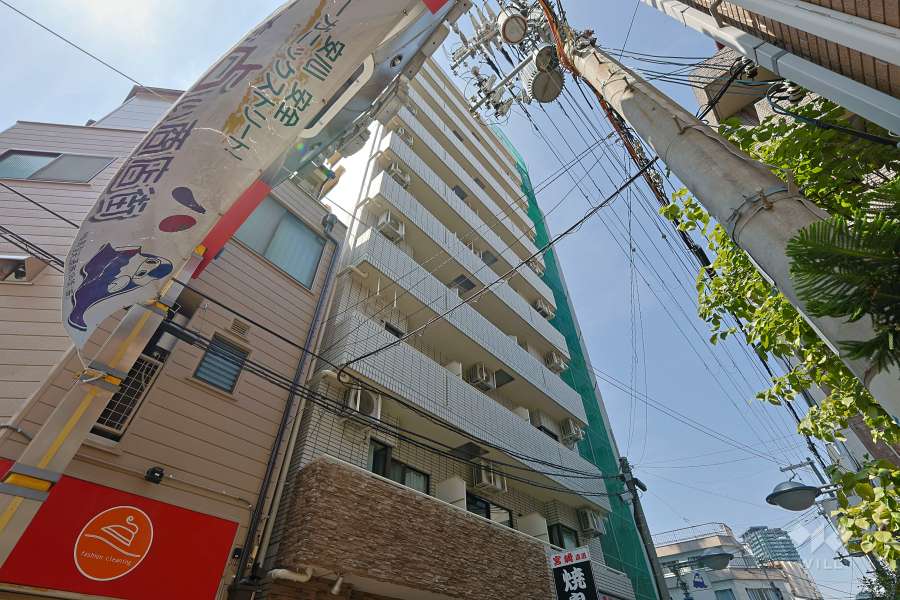 ロイヤルプラザ福島の外観（北東側から）