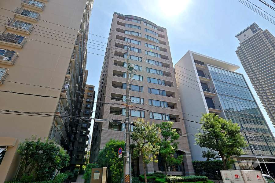 堂島川アーバンライフの外観（北側から）