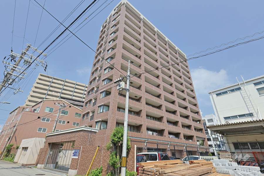 野田パークホームズの外観（南西側から）