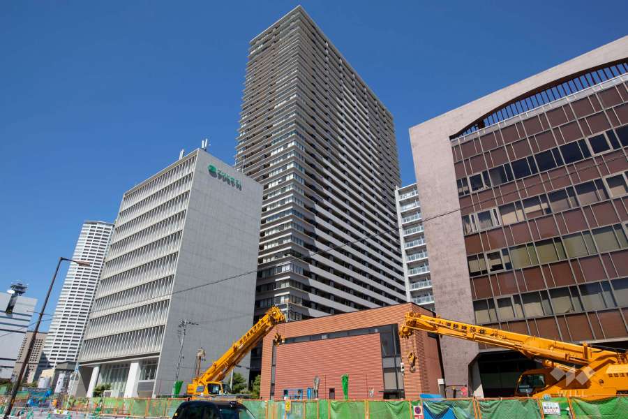 N4.TOWERの外観（南側から）