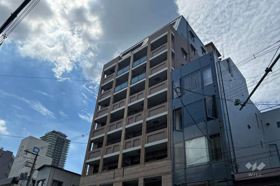 エーベルグランツ梅田の外観（北東側から）　