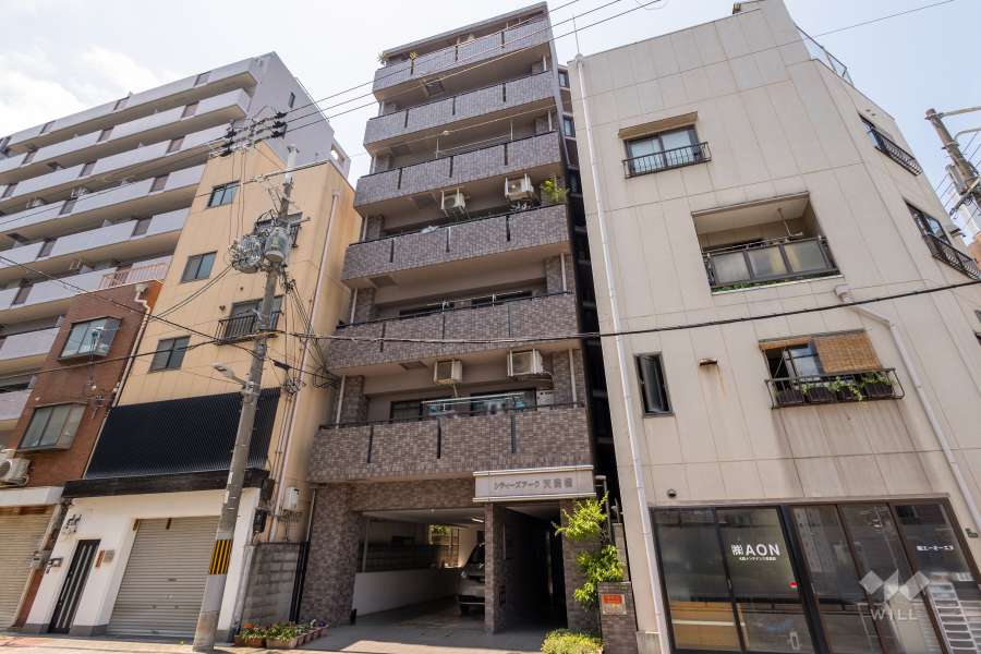 シティーズアーク天満橋の外観（北東側から）