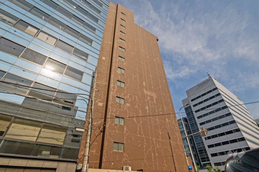 シティコーポ南森町の外観（北西側から）