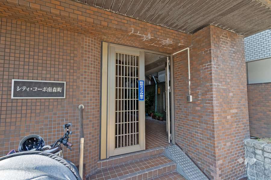 敷地南側の第2エントランス