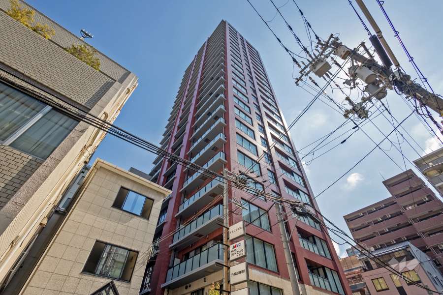 シティタワー梅田イーストの外観（南西側から）