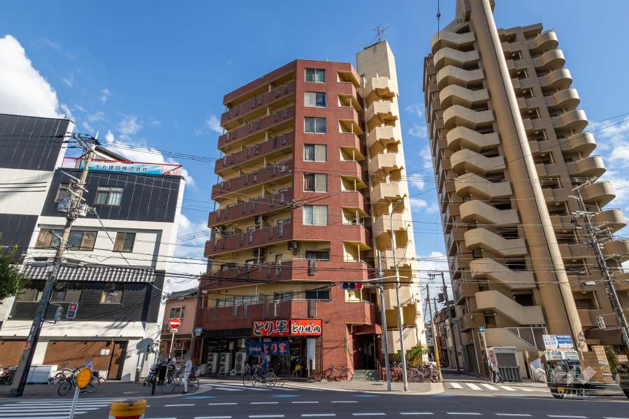 シティライフ梅田の外観（北西側から）