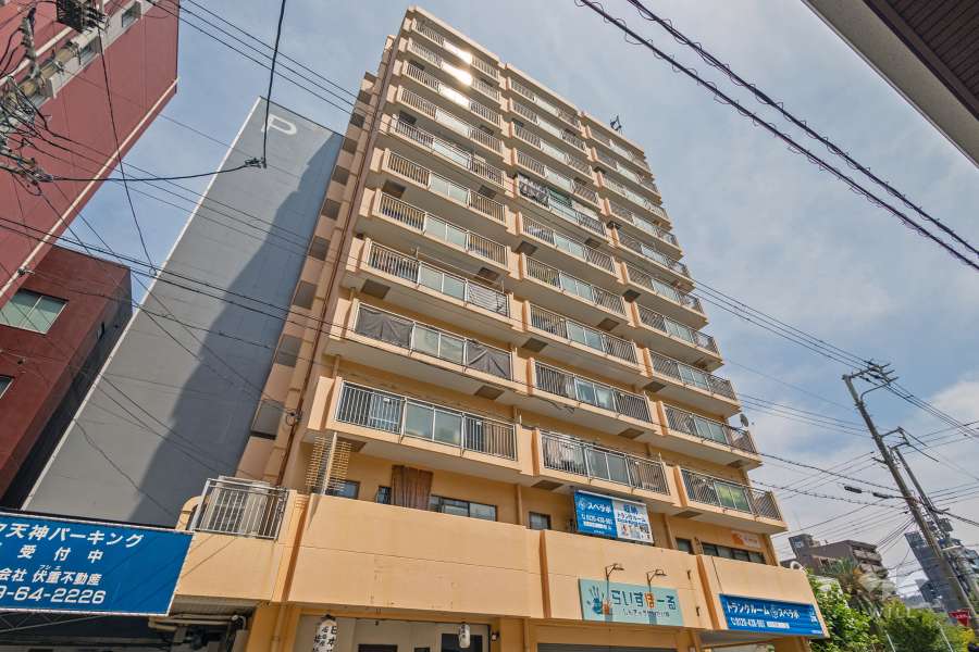 ストーク天満ハイムの外観（北西側から）