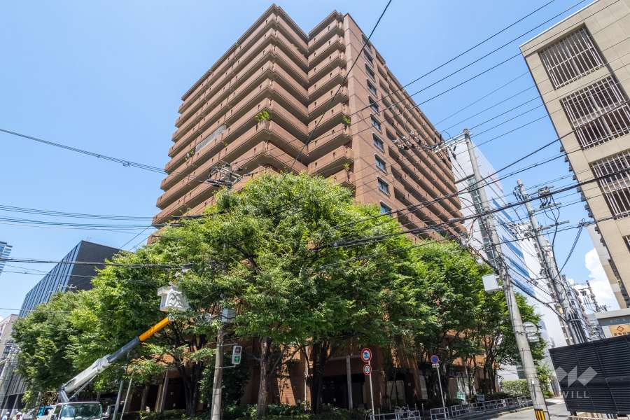 センチュリーパークユニ東梅田の外観（南東側から）