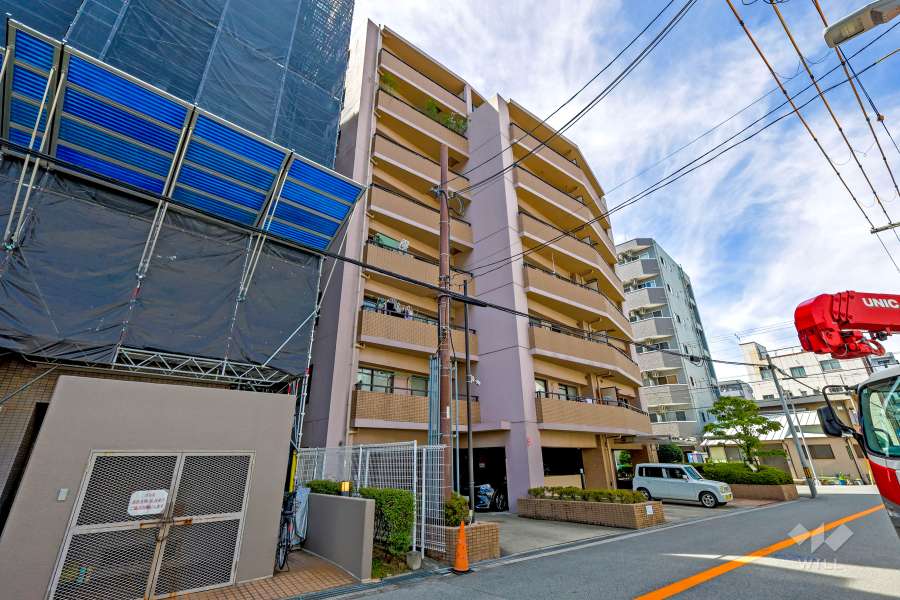 ソレイユ梅田西の外観（南東側から）