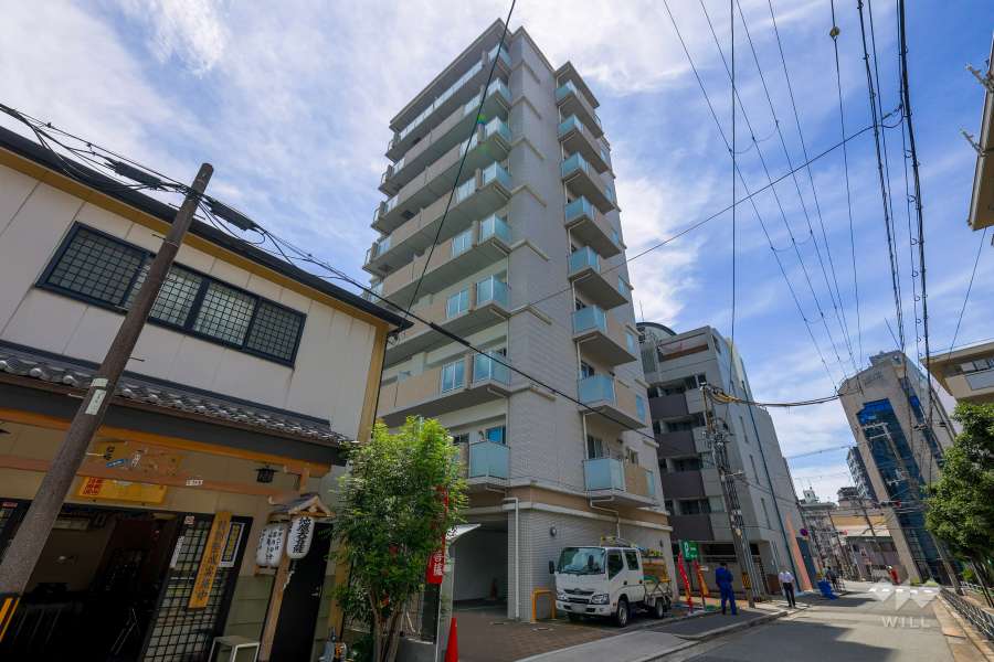 ドルチェヴィータ新梅田の外観（北東側から）