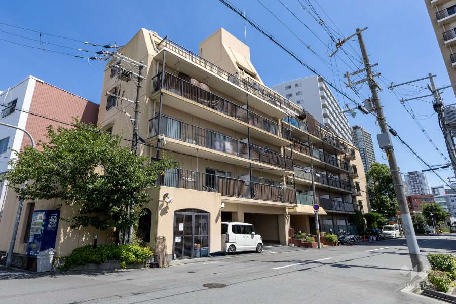 ノバカネイチ中津の外観（北西側から）