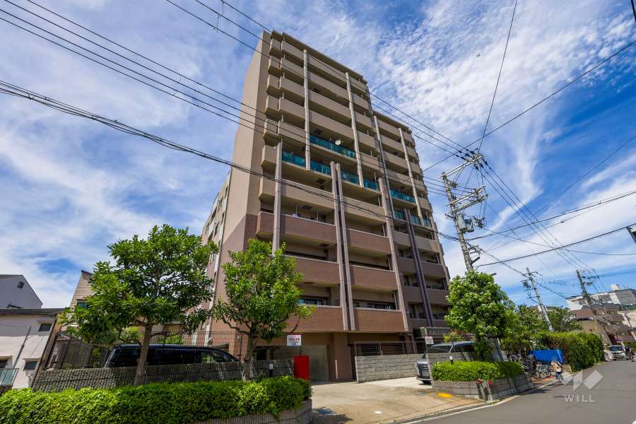 パラシオ北梅田の外観（南西側から）