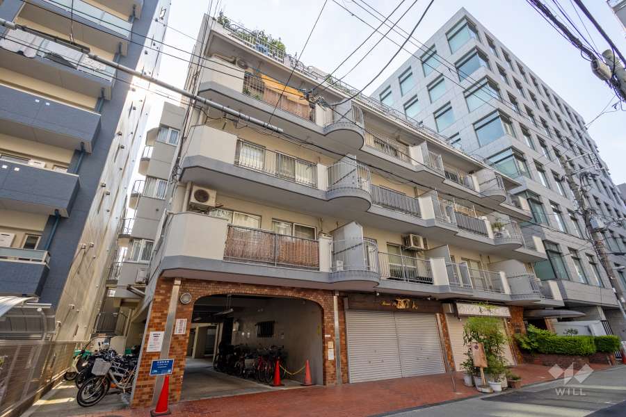 ブールバール南森町の外観（南東側から）