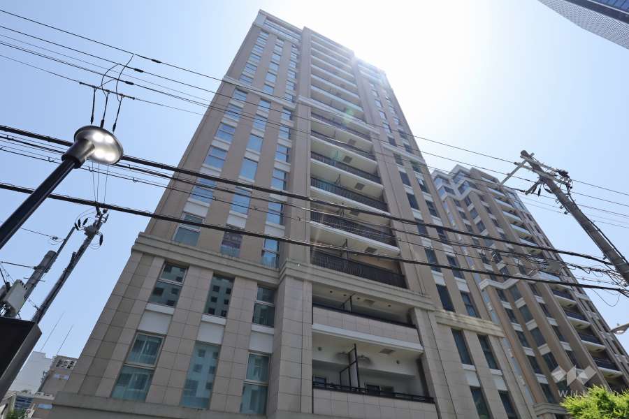 プレミスト梅田ノースの外観（北西側から）