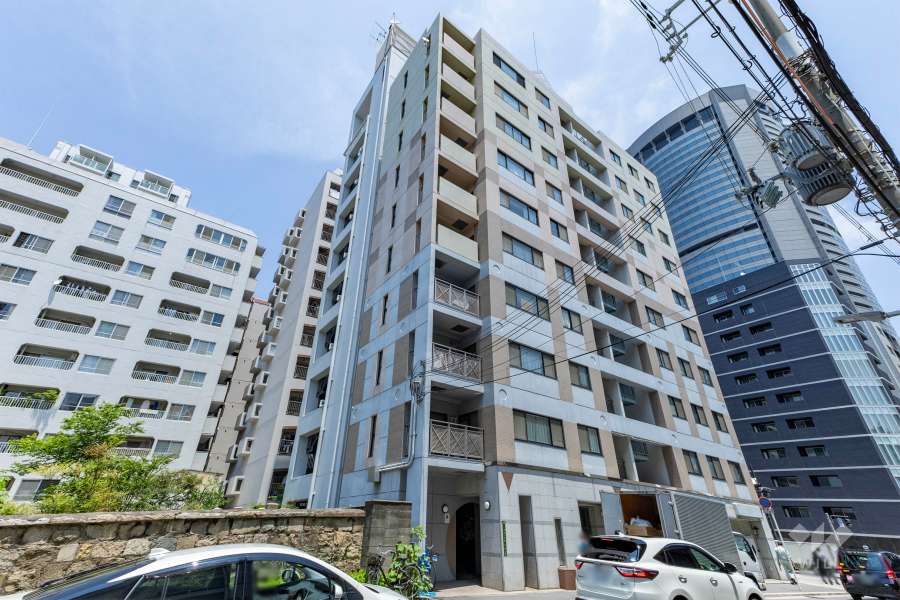 ベル・アーバニティ同心の外観（南西側から）